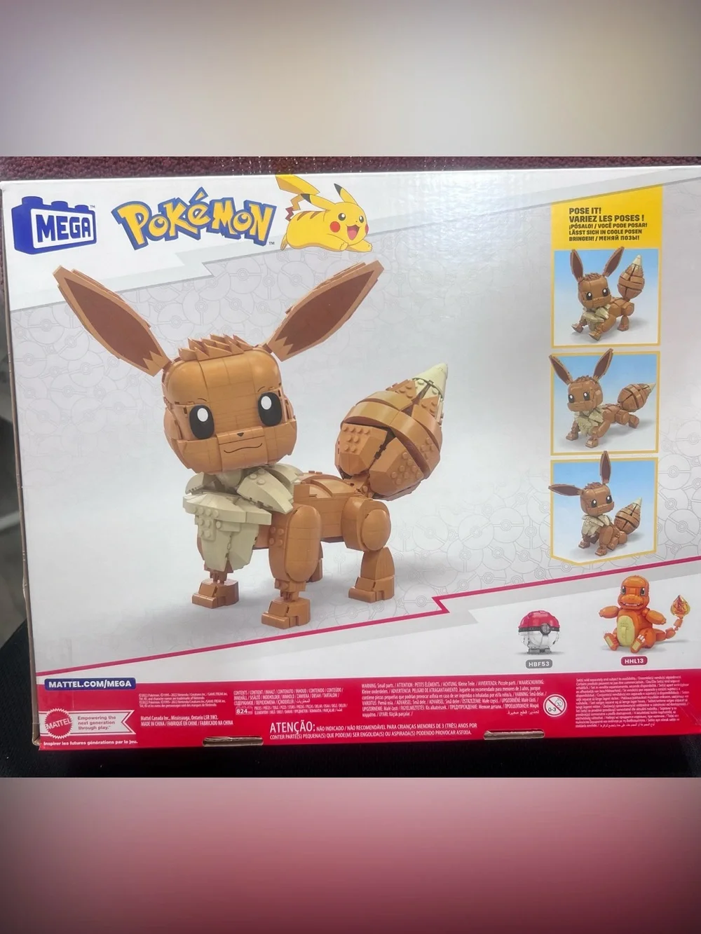 Eevee Building Toy - Brown and Cream